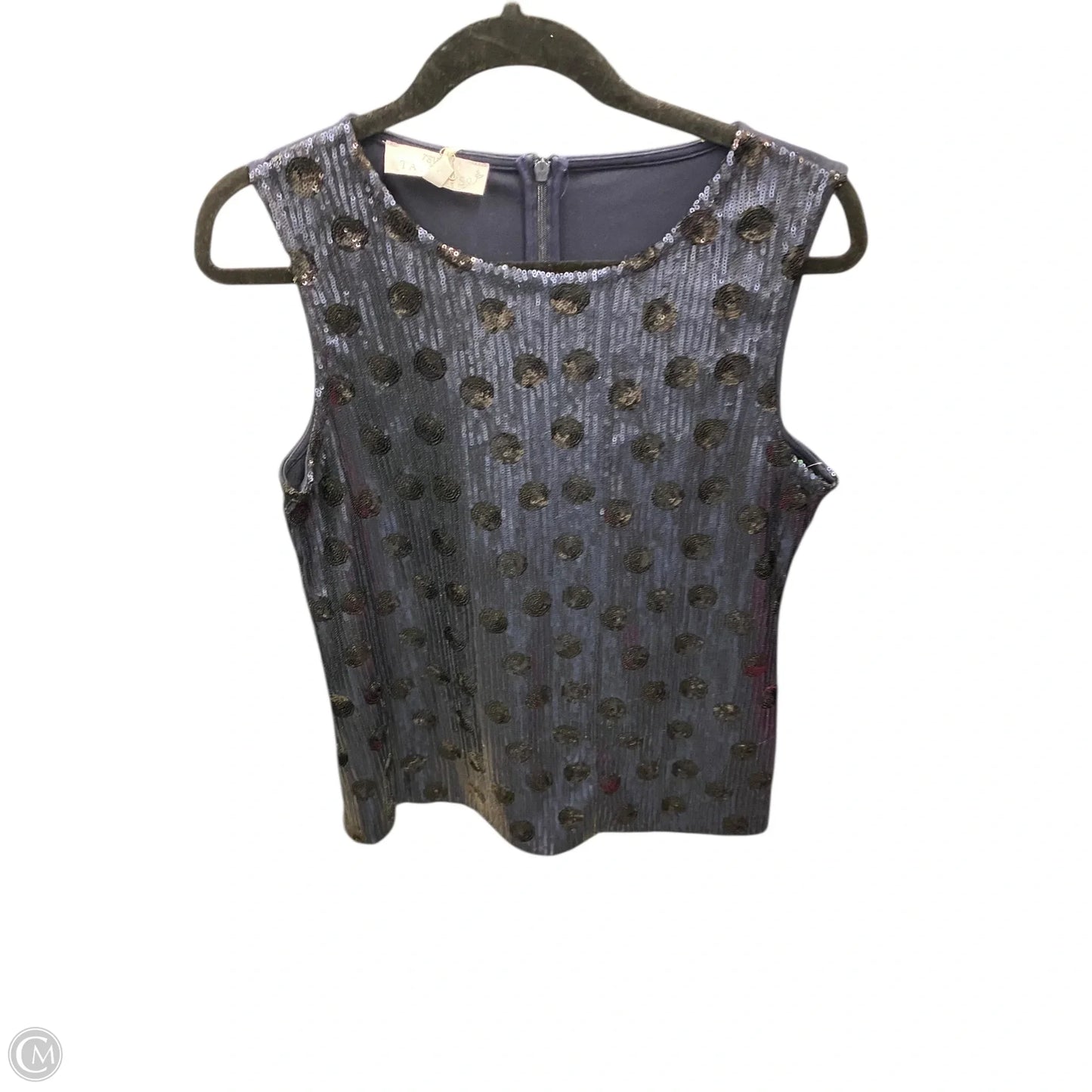 Top Sleeveless By Talbots In Navy, Size: S