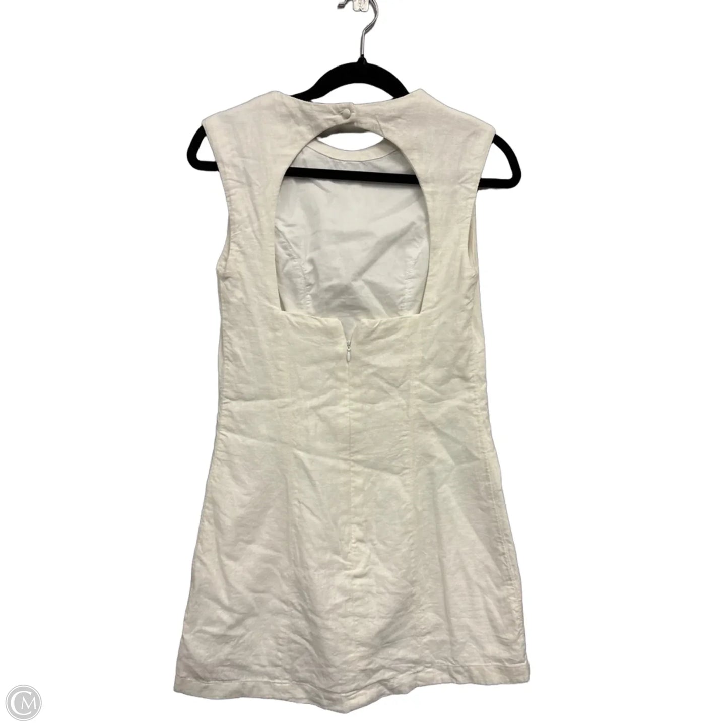 Dress Casual Short By Abercrombie And Fitch In White, Size: Xs