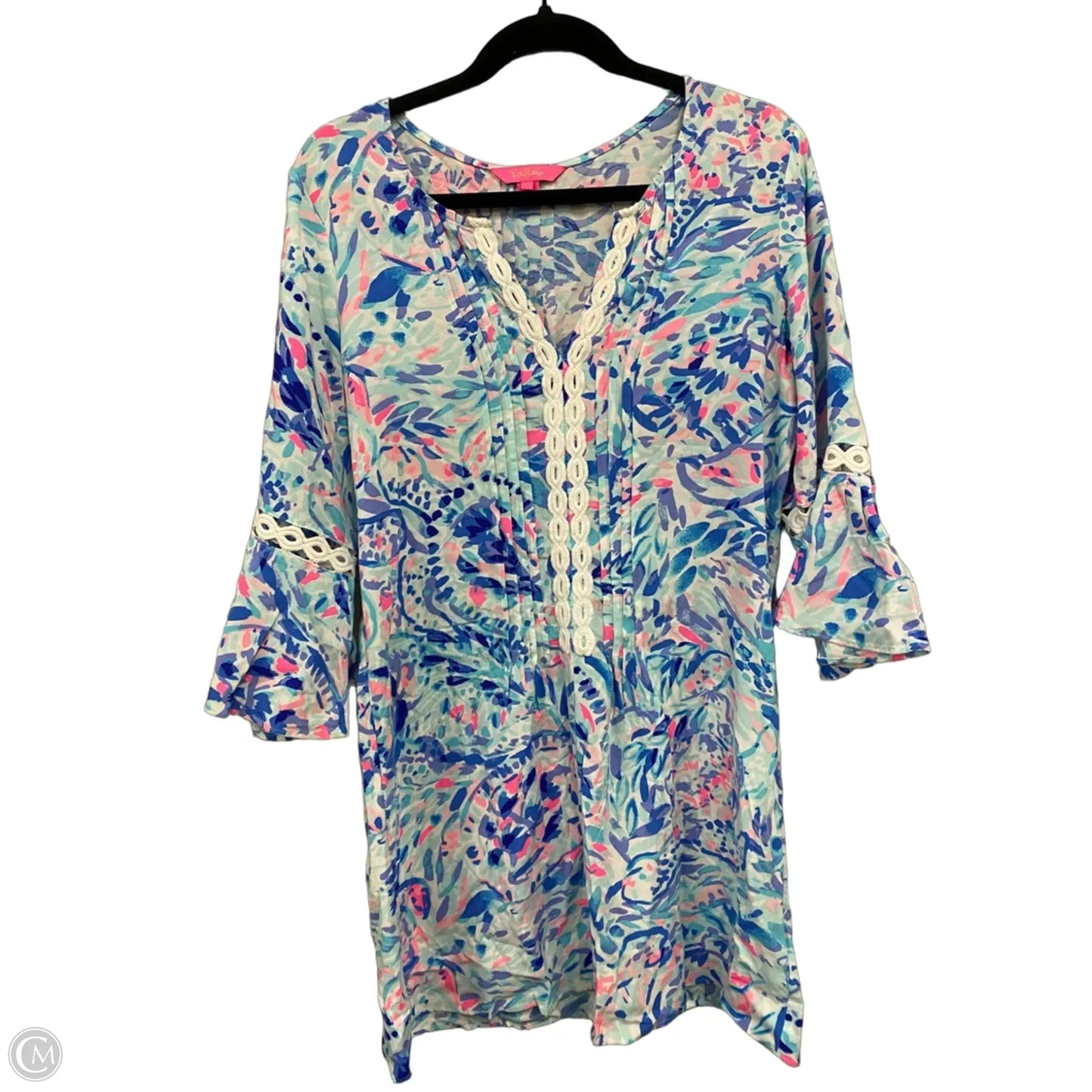 Dress Designer By Lilly Pulitzer In Blue, Size: M