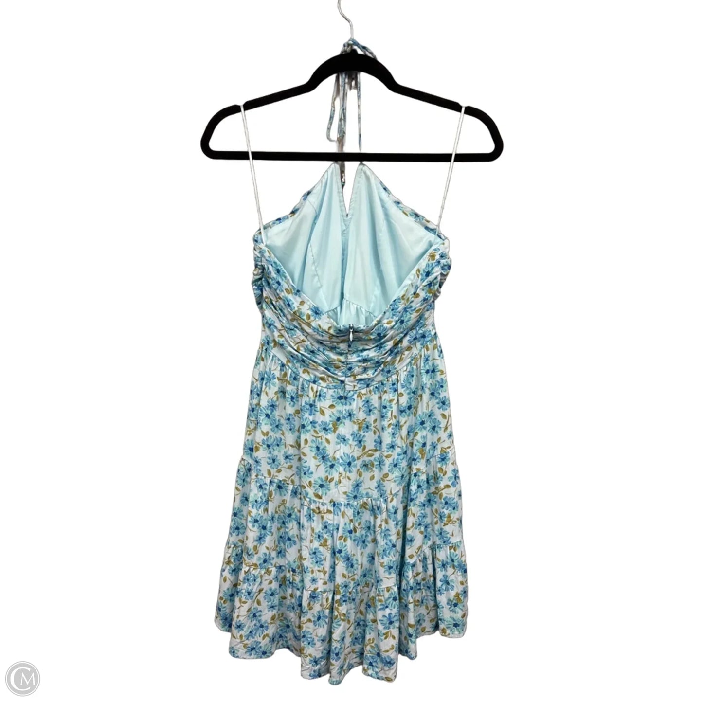 Dress Casual Short By Day + Moon In Blue & Green, Size: M