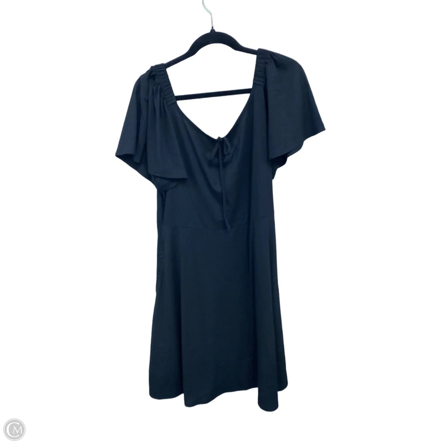 Dress Casual Midi By Clothes Mentor In Black, Size: Xl