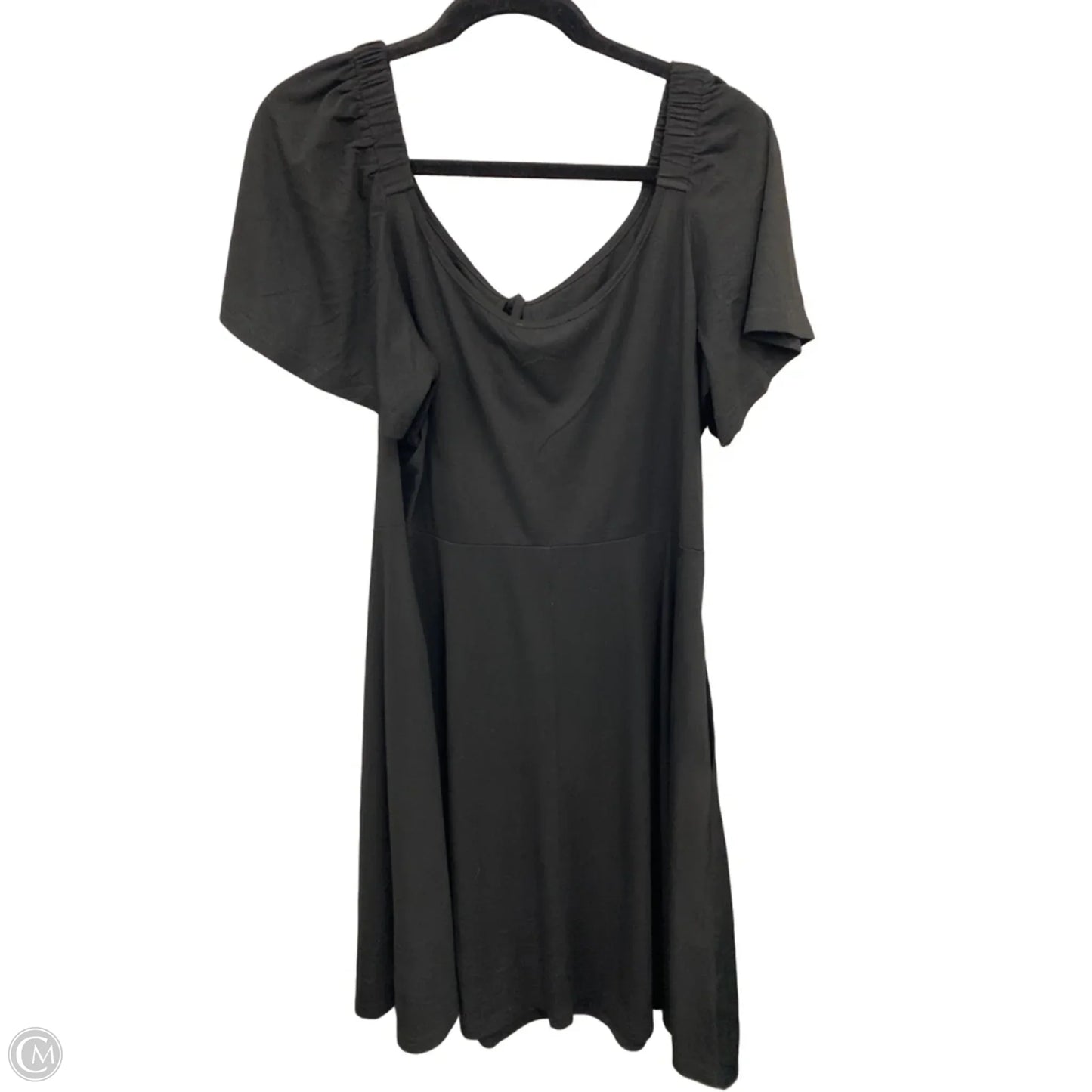 Dress Casual Midi By Clothes Mentor In Black, Size: Xl