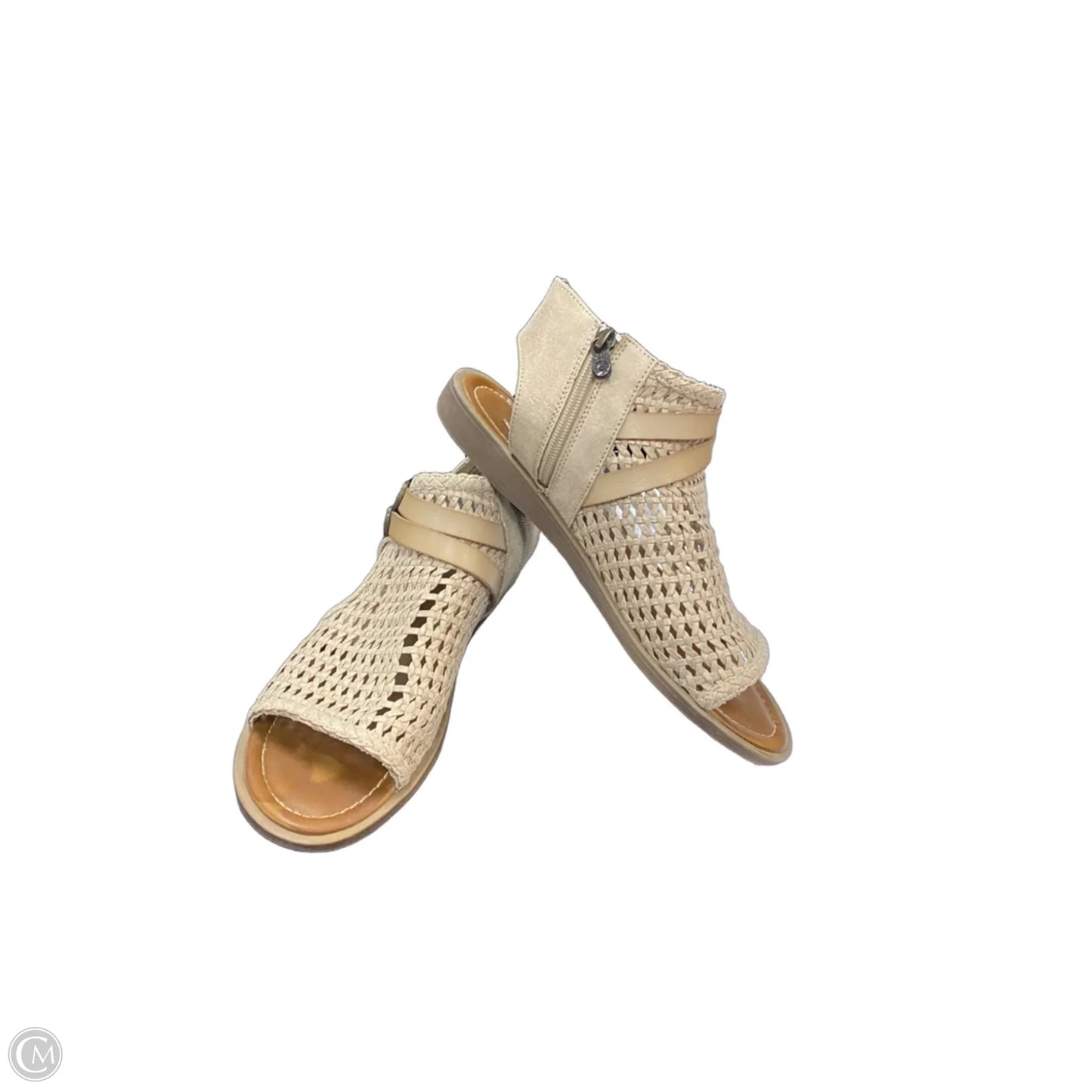 Sandals Flats By Blowfish In Beige, Size: 10