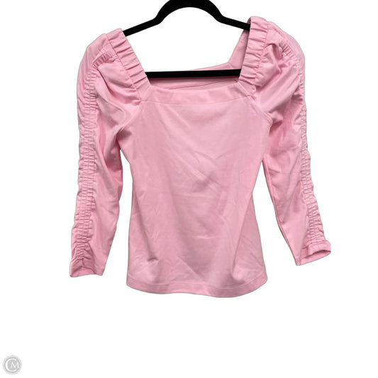 Top Long Sleeve Designer By Lilly Pulitzer In Pink, Size: Xs