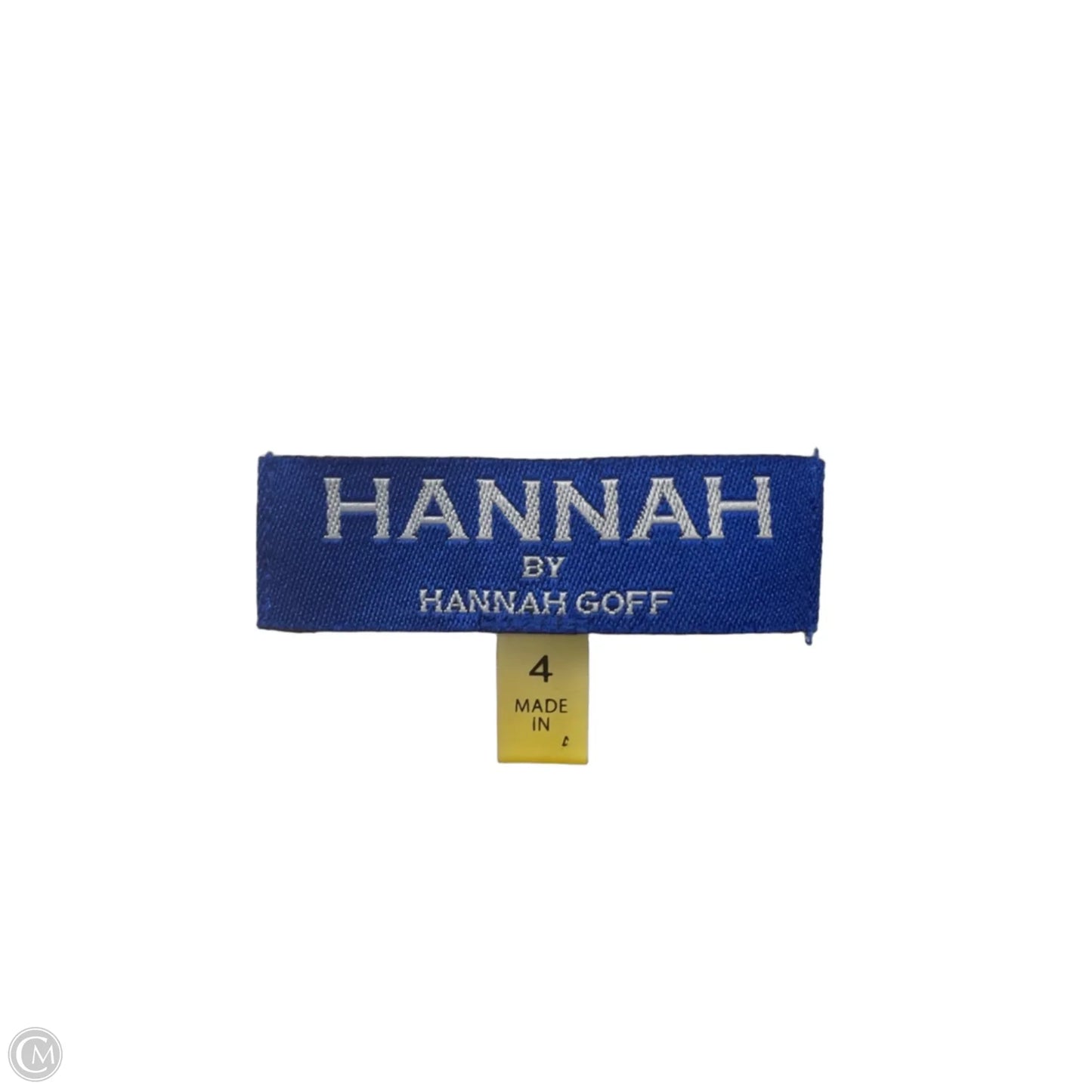 Dress Casual Midi By Hannah In Geometric Pattern, Size: 4
