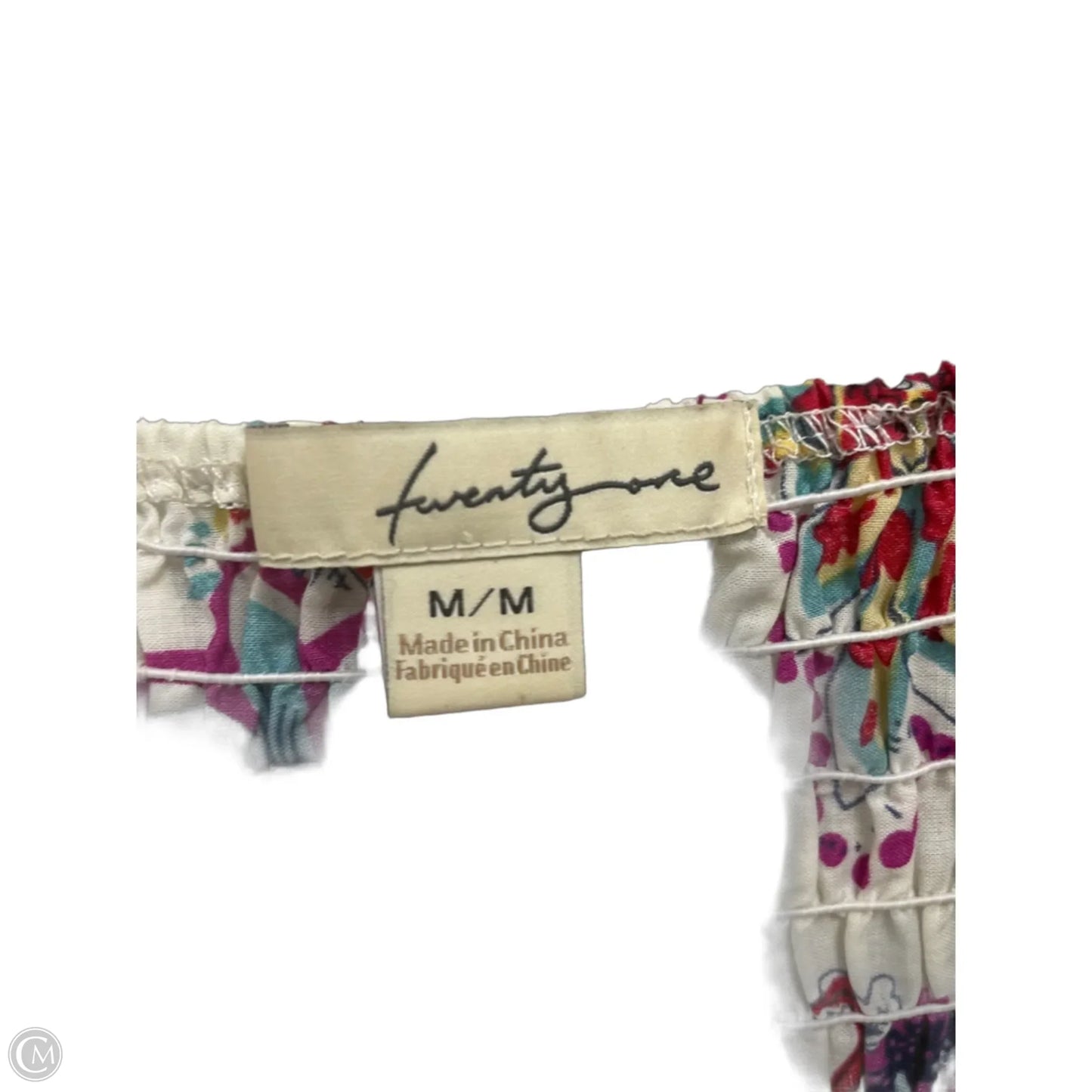 Dress Casual Short By Twenty One In Floral Print, Size: M