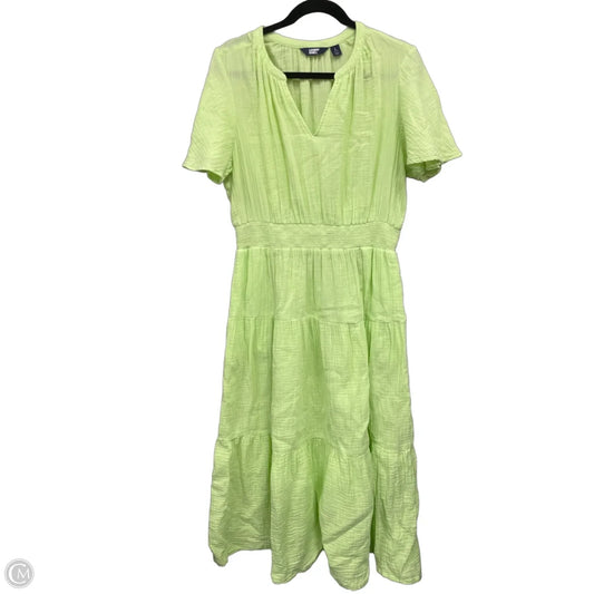 Dress Casual Maxi By Lands End In Green, Size: L