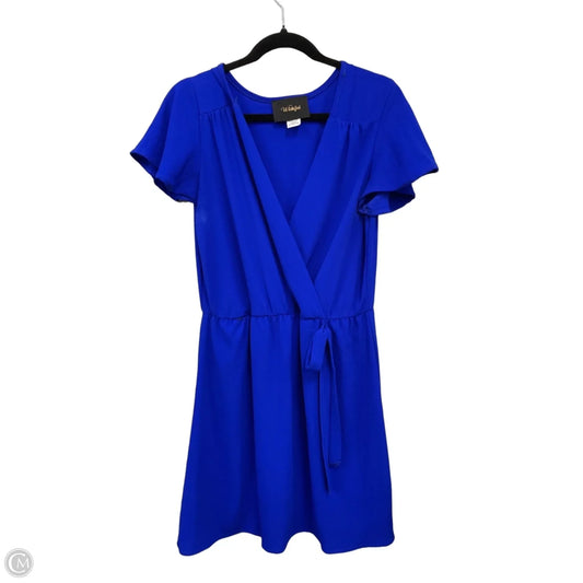 Dress Casual Short By Clothes Mentor In Blue, Size: Xl