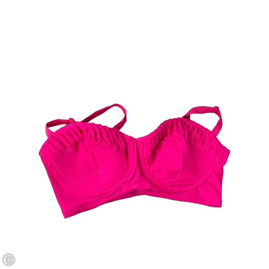 Swimsuit Top By Forever 21 In Pink, Size: 1x
