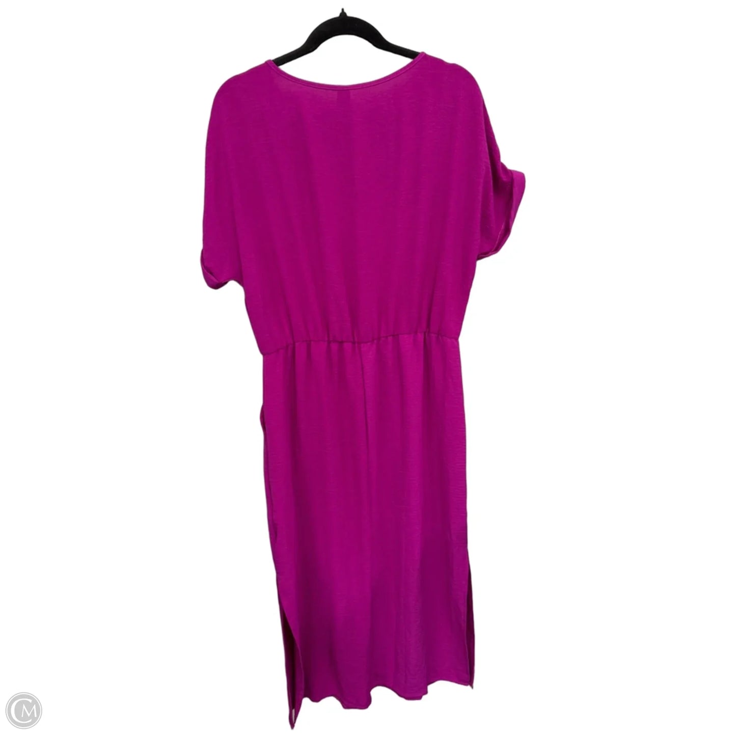 Dress Casual Midi By Shein In Purple, Size: L
