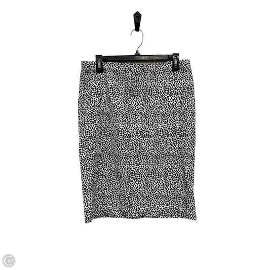 Skirt Midi By 89th And Madison In Black & White, Size: L