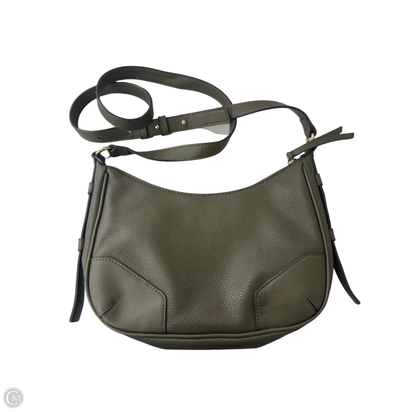 Crossbody Leather By Nine West, Size: Medium