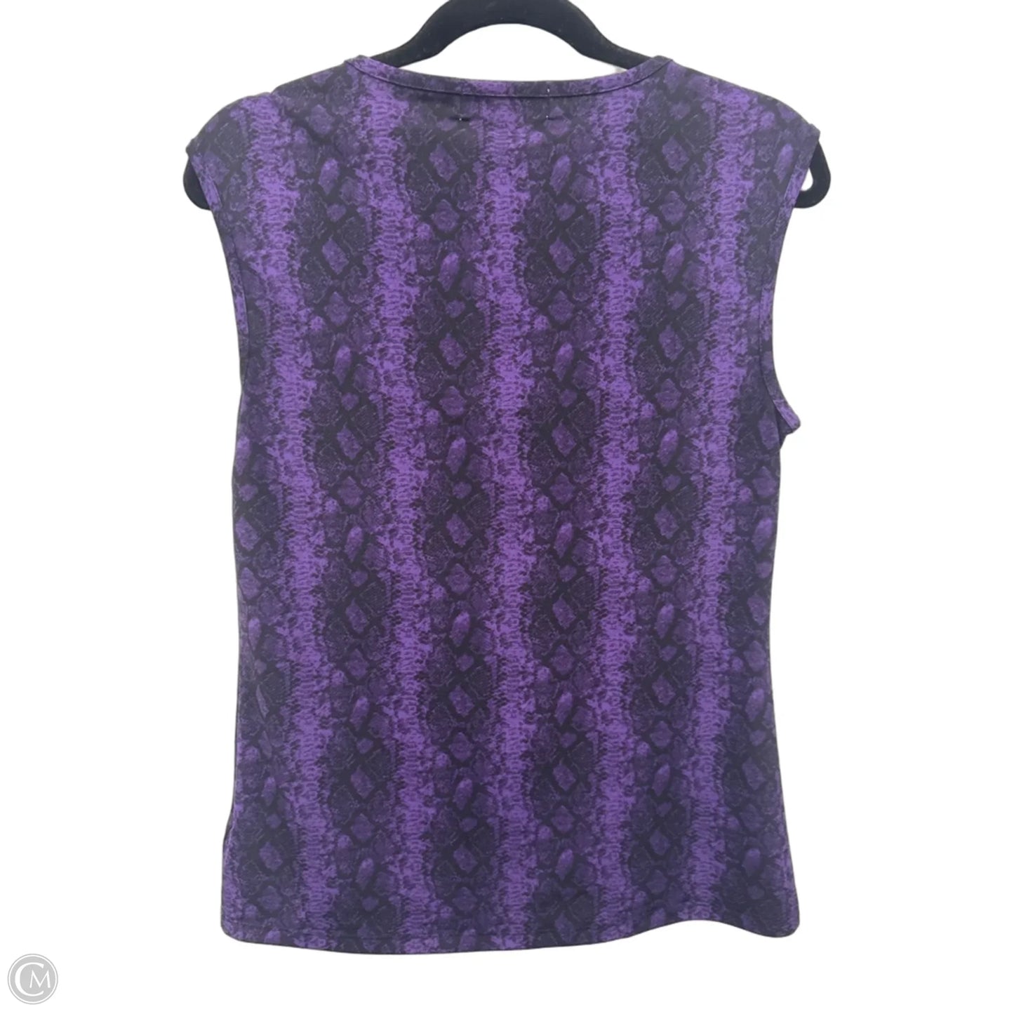 Top Sleeveless By Michael By Michael Kors In Purple, Size: M