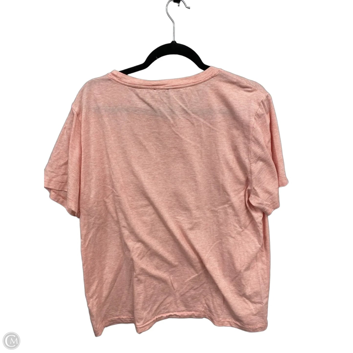 Top Short Sleeve By Splendid In Pink, Size: Xxl