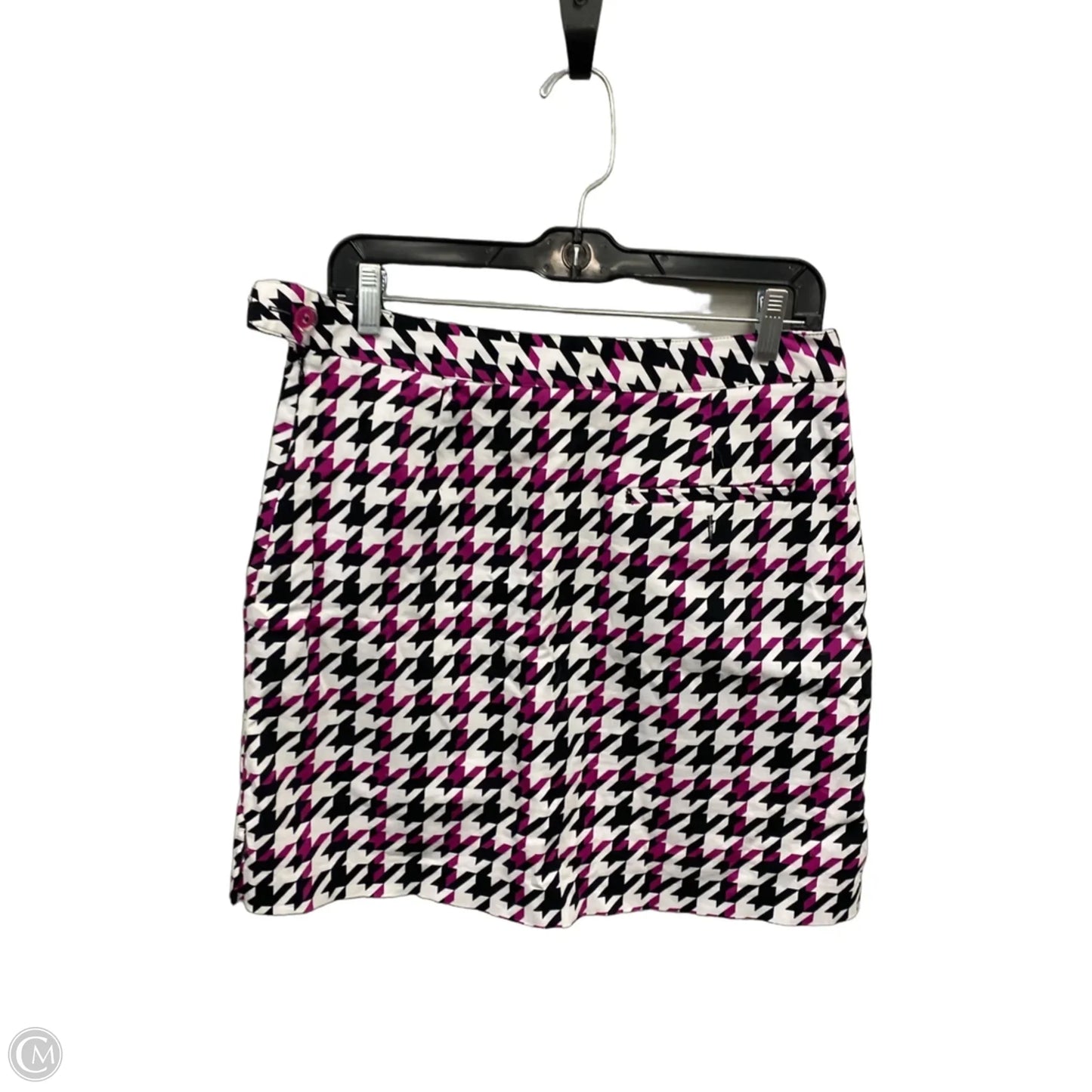 Skirt Midi By Clothes Mentor In Purple & White, Size: 8