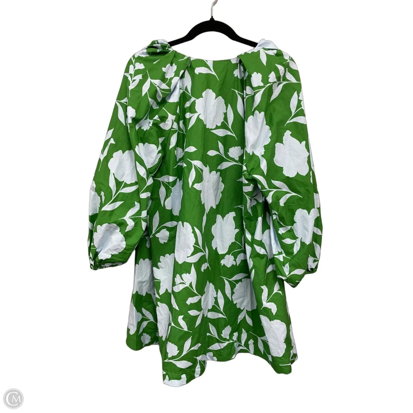 Dress Designer By Kate Spade In Blue & Green, Size: Xl