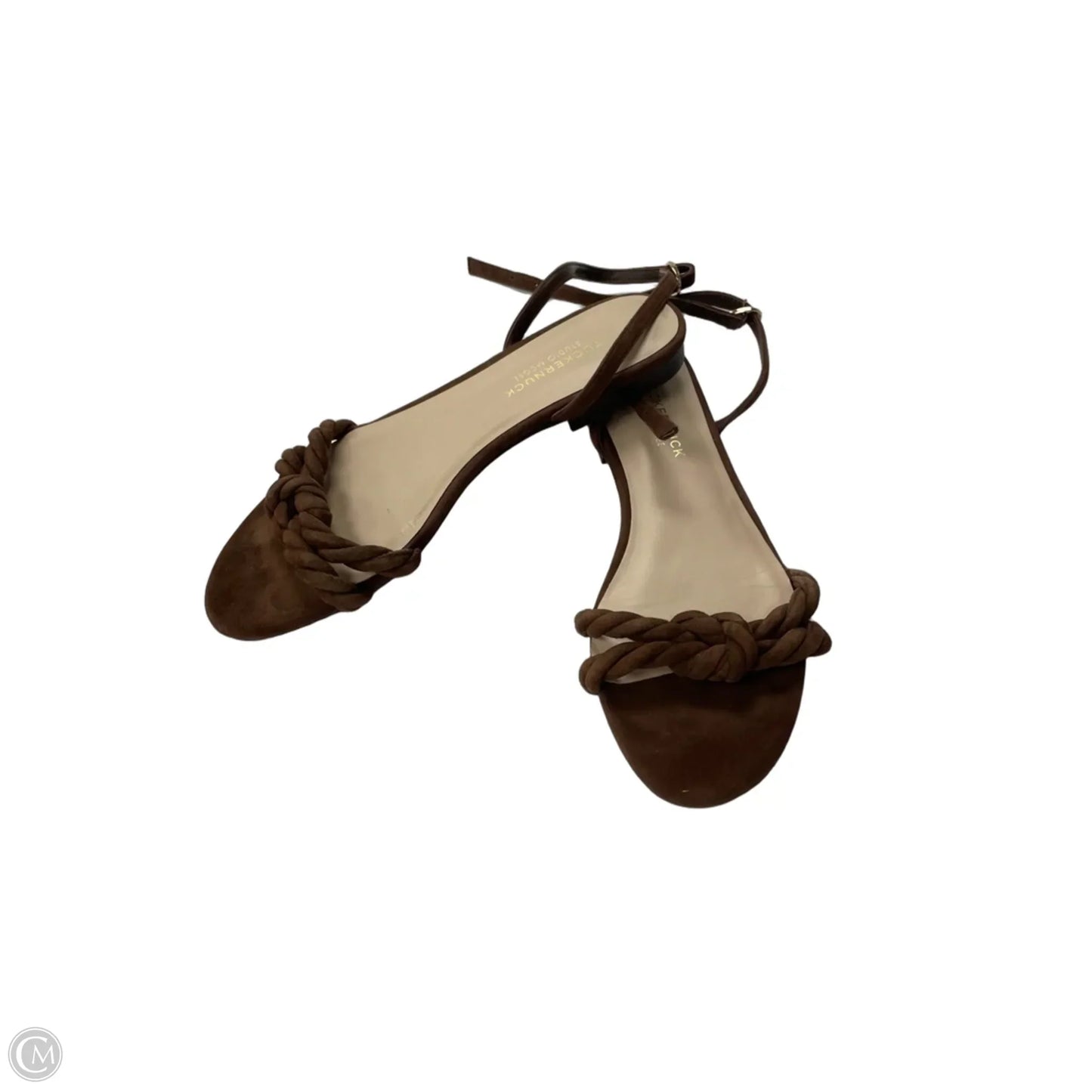 Sandals Flats By Tuckernuck In Brown, Size: 7.5