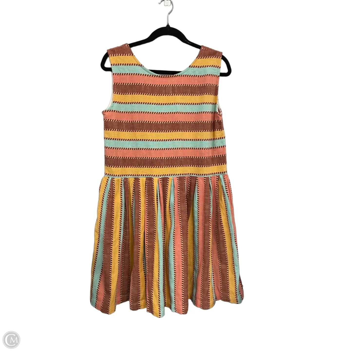 Dress Casual Short By Clothes Mentor In Orange, Size: M