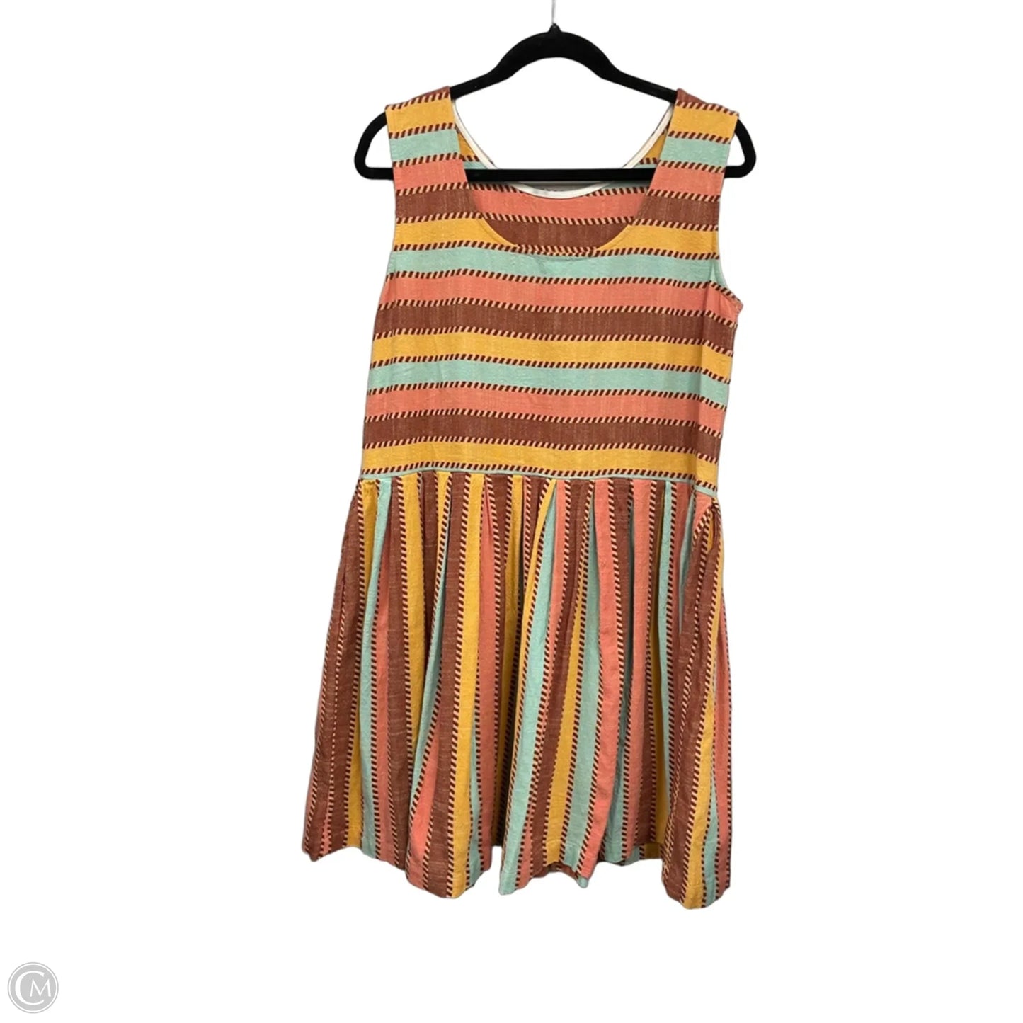 Dress Casual Short By Clothes Mentor In Orange, Size: M