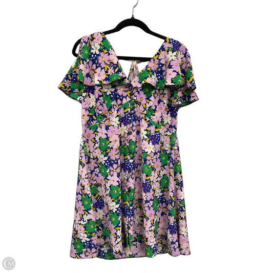Dress Casual Short By Asos In Purple, Size: L