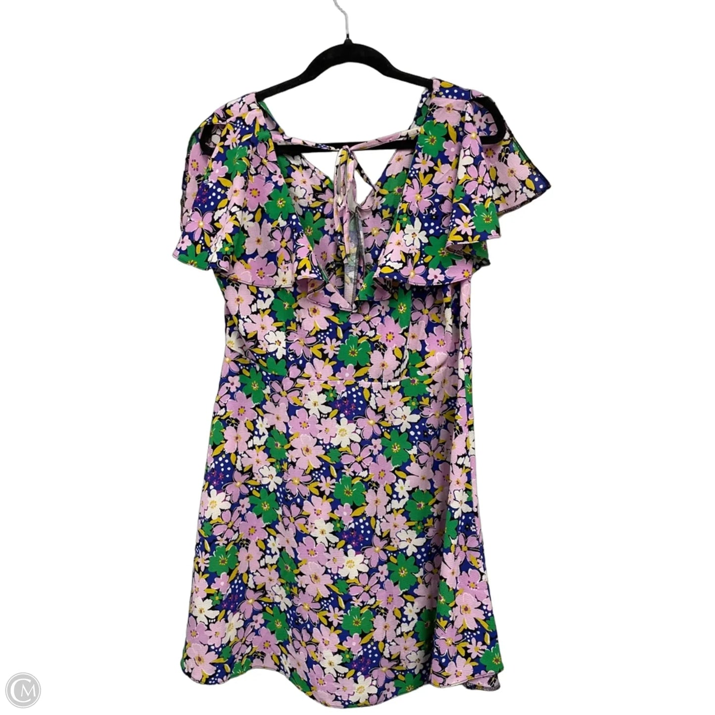 Dress Casual Short By Asos In Purple, Size: L