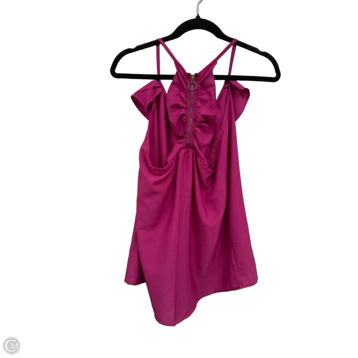 Top Sleeveless By Clothes Mentor In Pink, Size: M