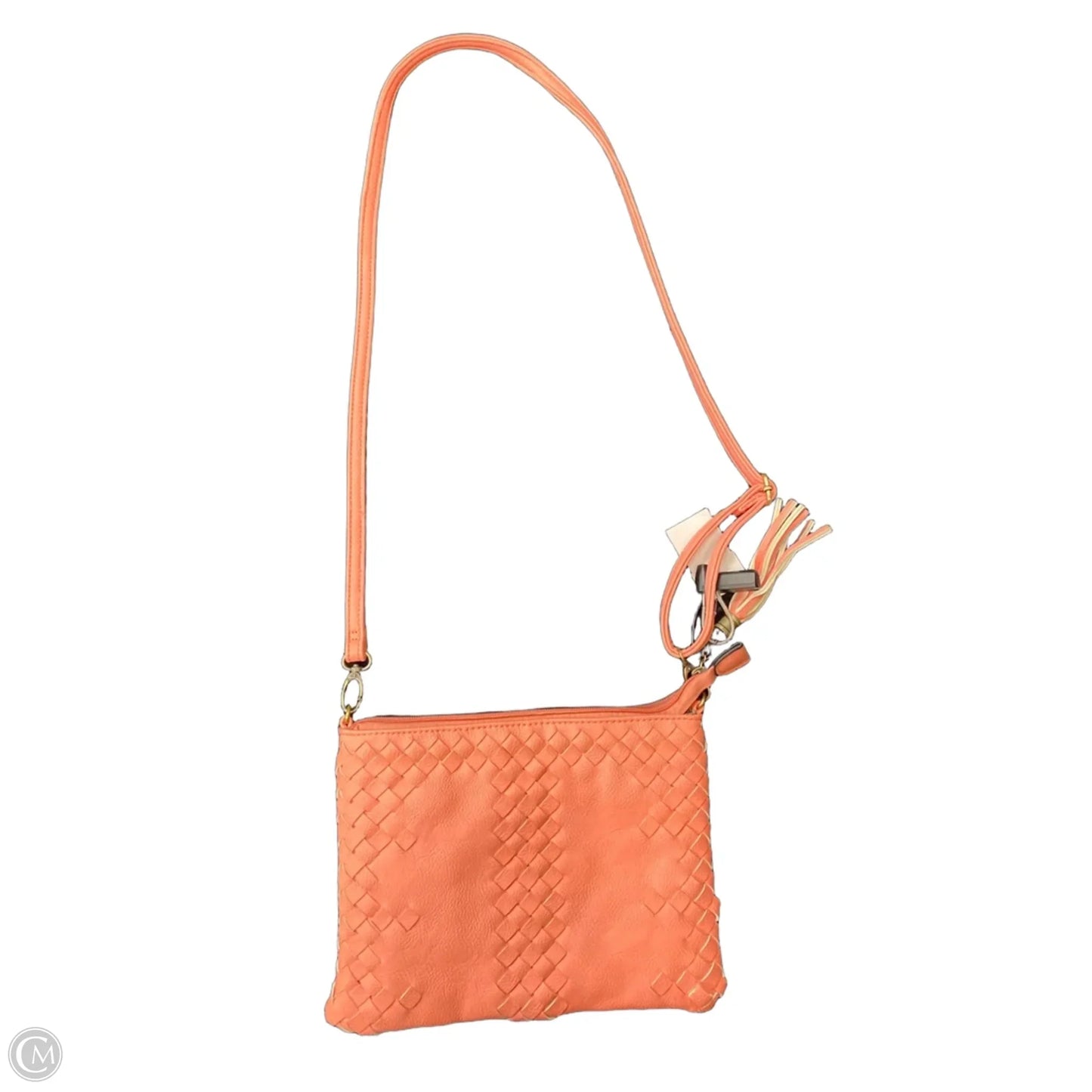 Crossbody Leather By Clothes Mentor, Size: Medium