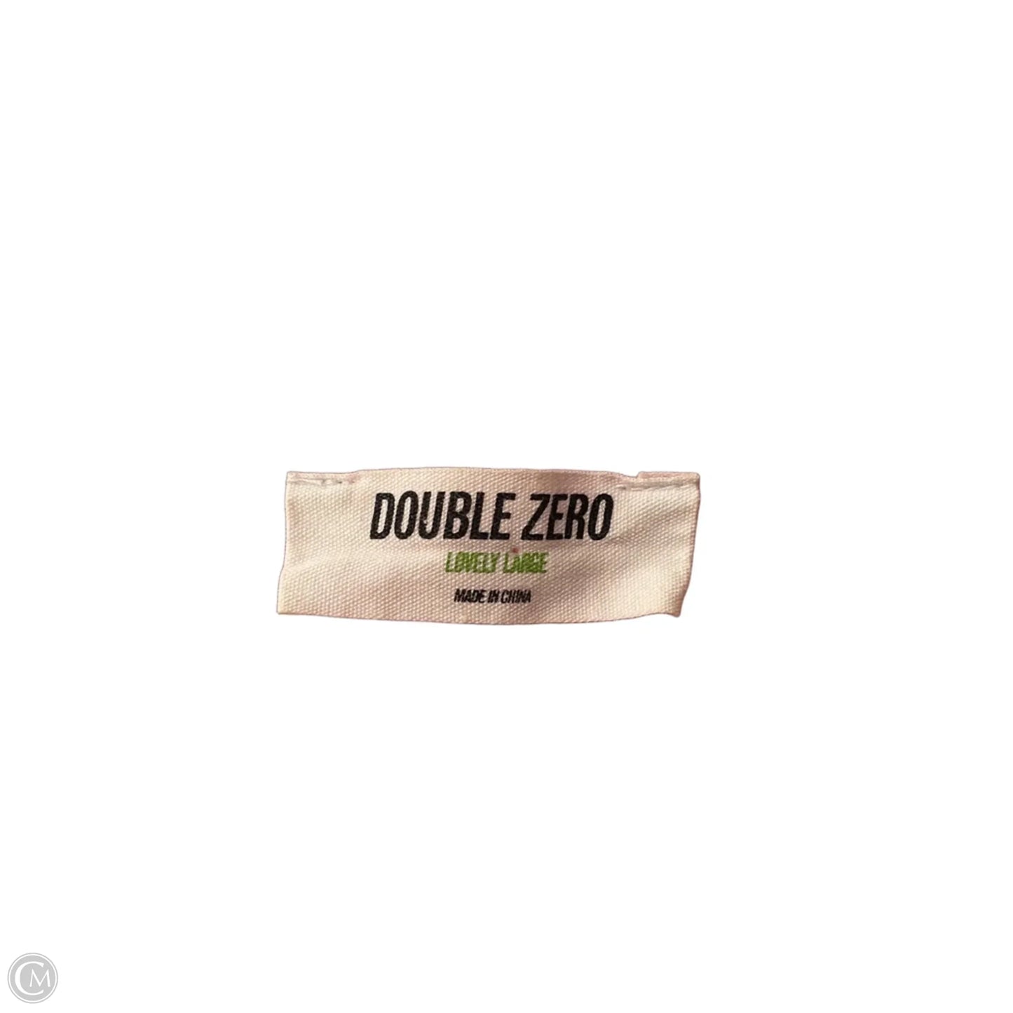 Top Long Sleeve By Double Zero In Pink, Size: L