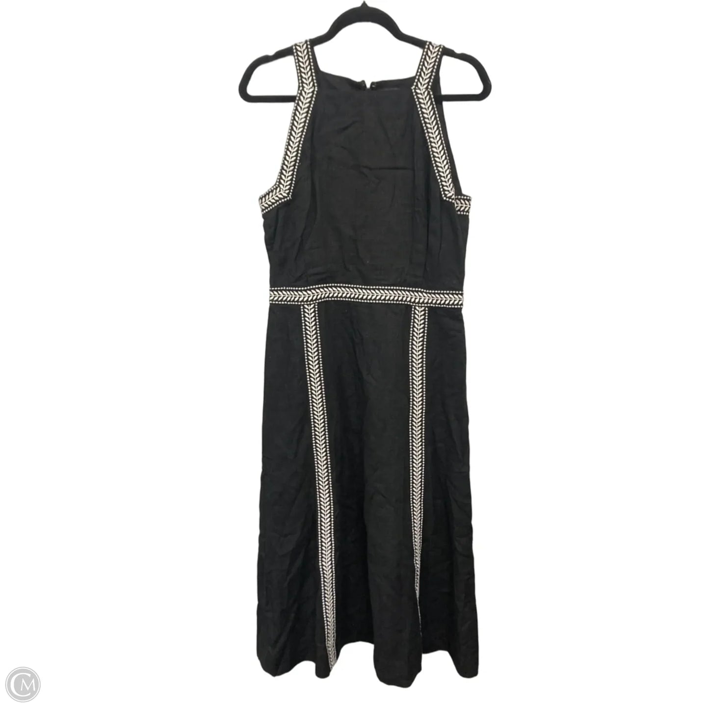 Dress Casual Maxi By Ann Taylor In Black, Size: 6