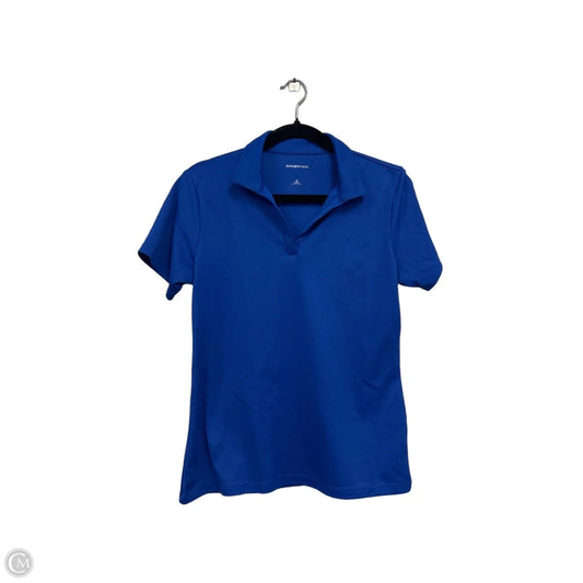 Athletic Top Short Sleeve By Clothes Mentor In Blue, Size: M