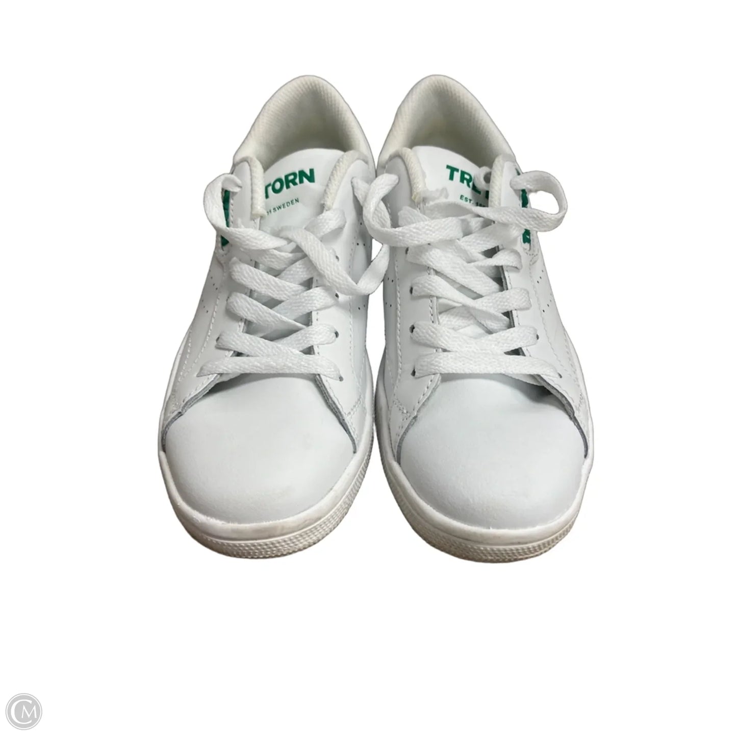 Shoes Sneakers By Tretorn In Green & White, Size: 5
