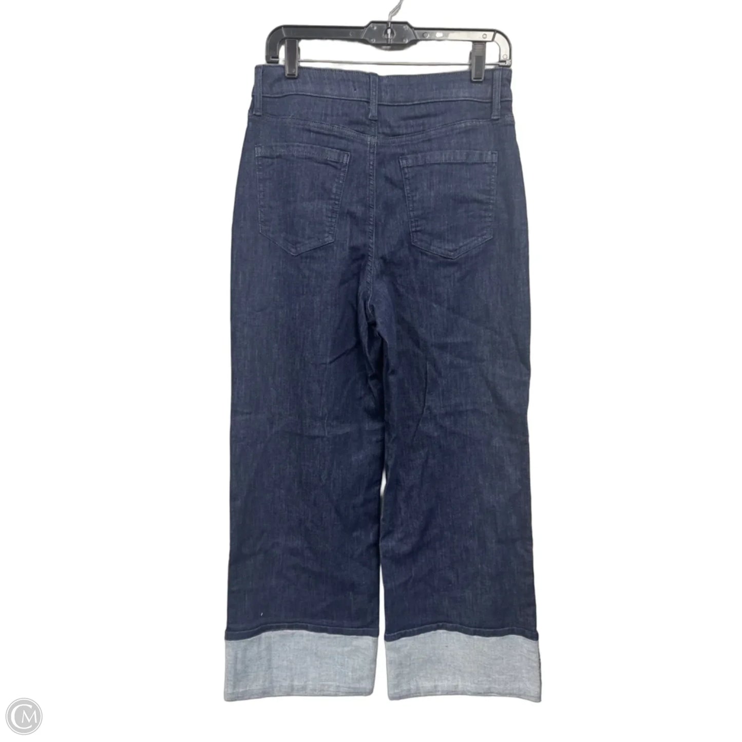 Jeans Wide Leg By Nine West In Blue Denim, Size: 10