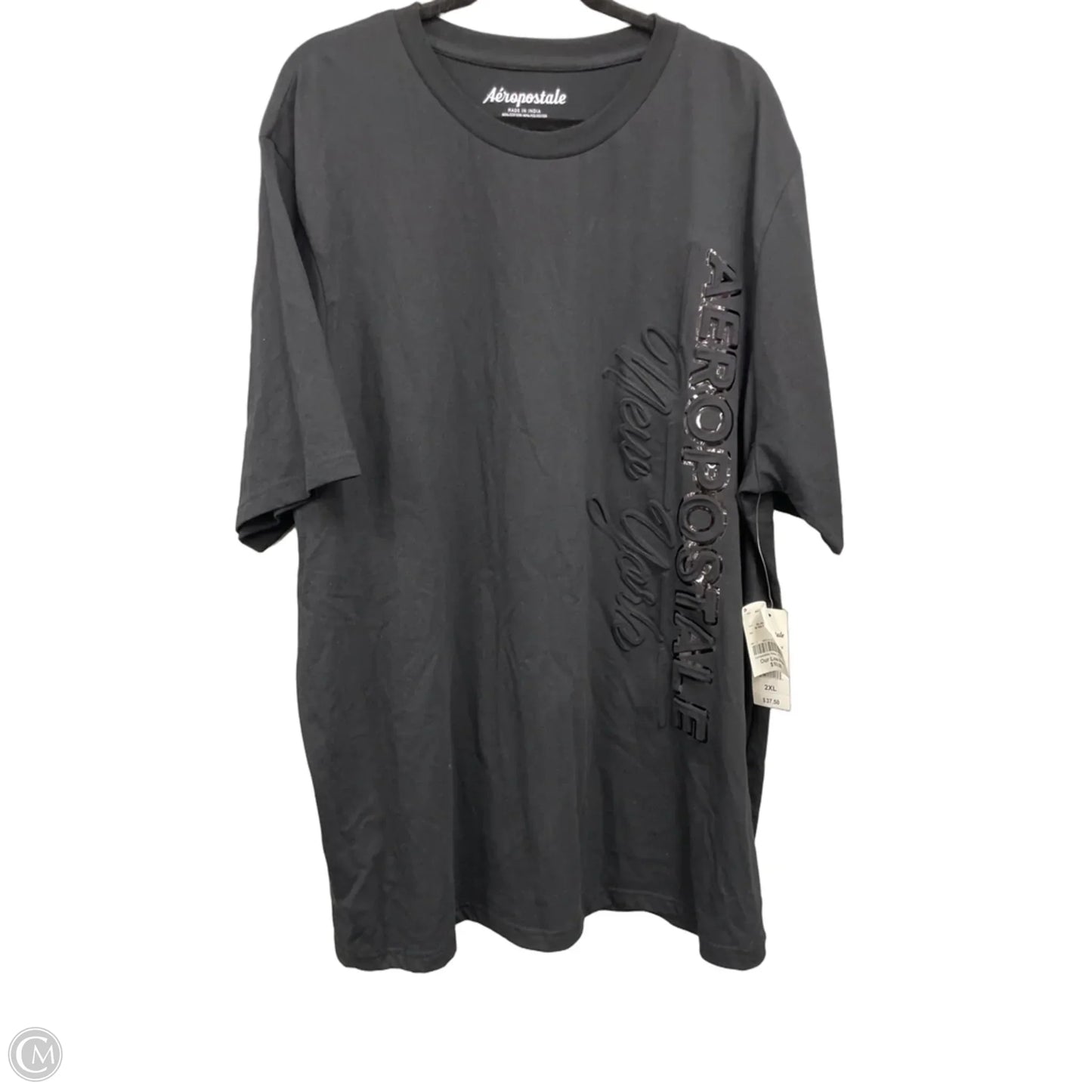 Top Short Sleeve By Aeropostale In Black, Size: 2x