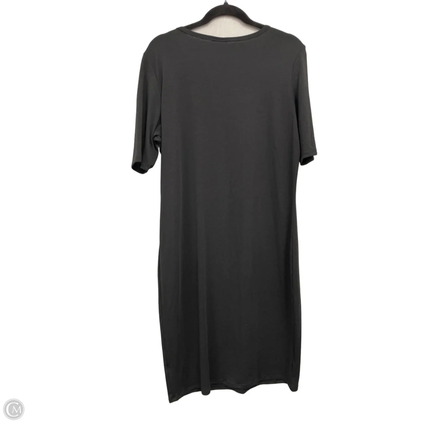 Dress Casual Midi By Lularoe In Black, Size: 2x