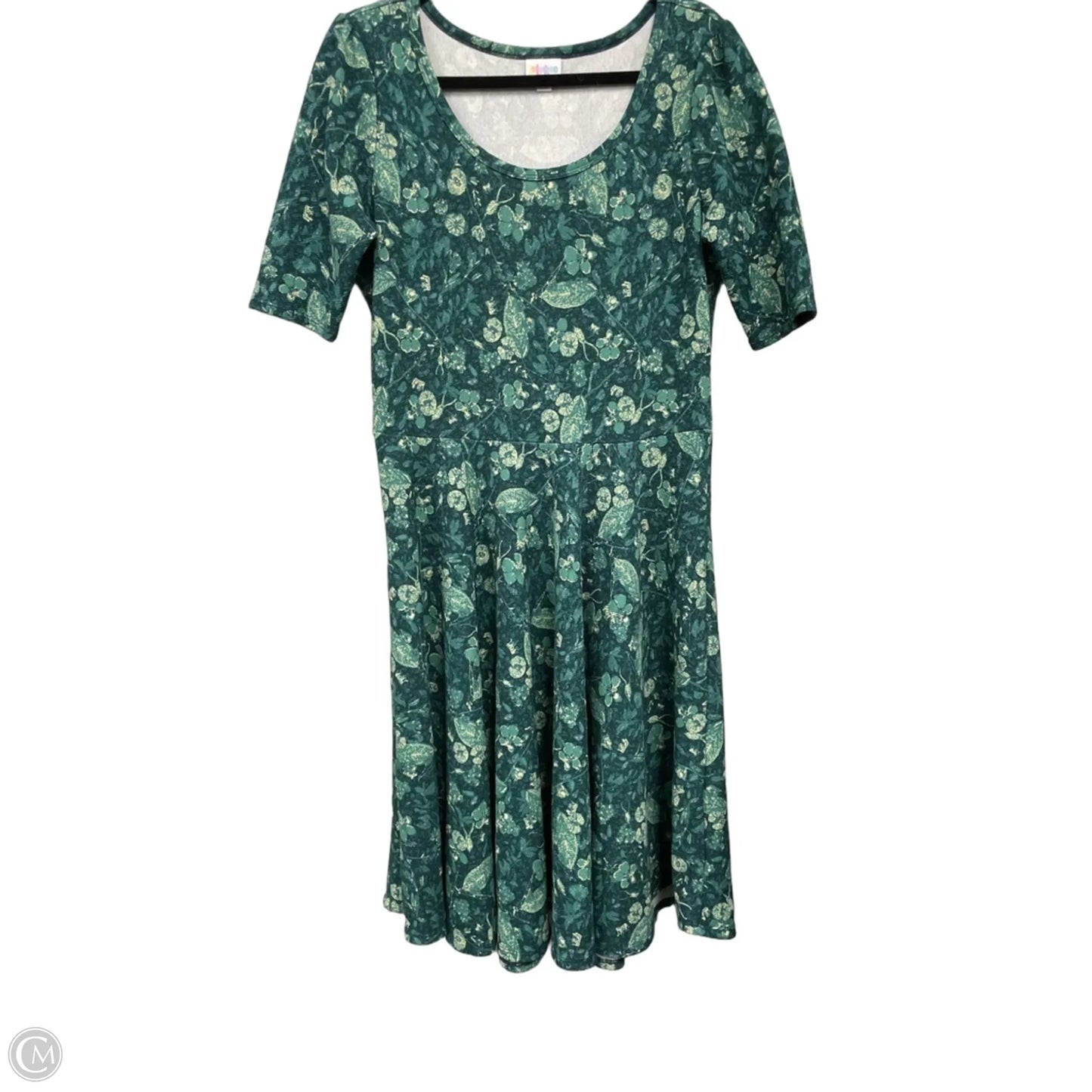 Dress Casual Midi By Lularoe In Green, Size: Xl