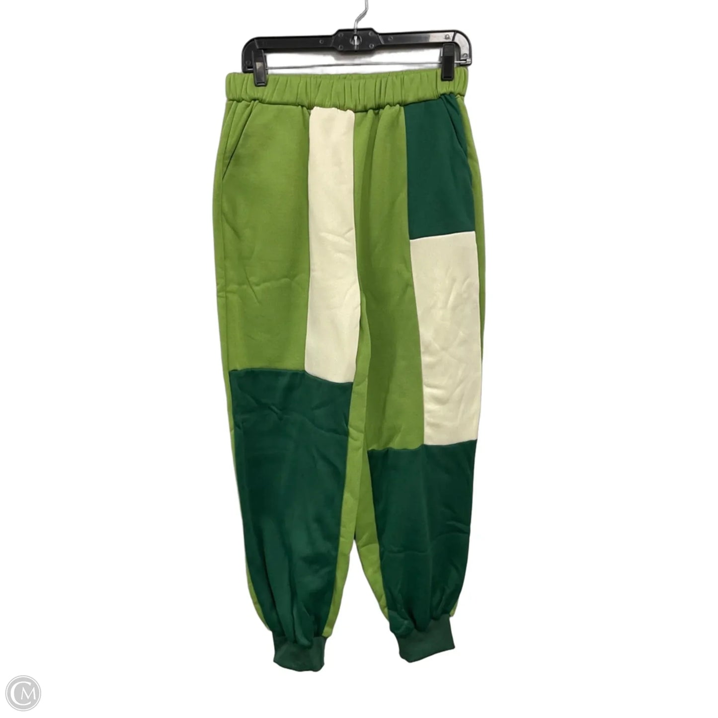 Lounge Set Pants By Shein In Green, Size: L