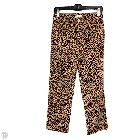 Pants Corduroy By Ann Taylor In Animal Print, Size: 2