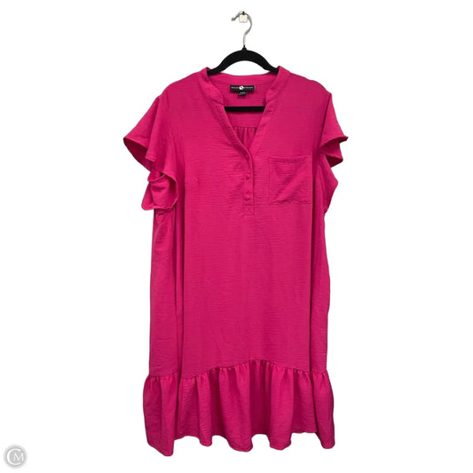Dress Casual Short By Ashley Stewart In Pink, Size: 14