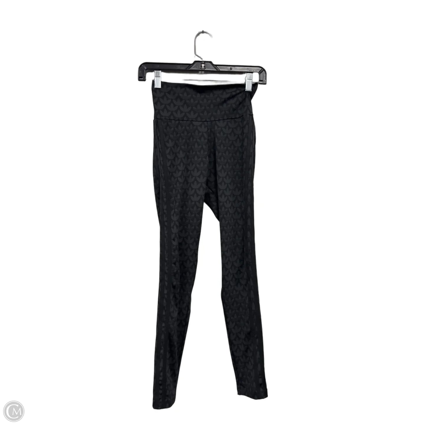 Athletic Leggings By Adidas In Black, Size: S