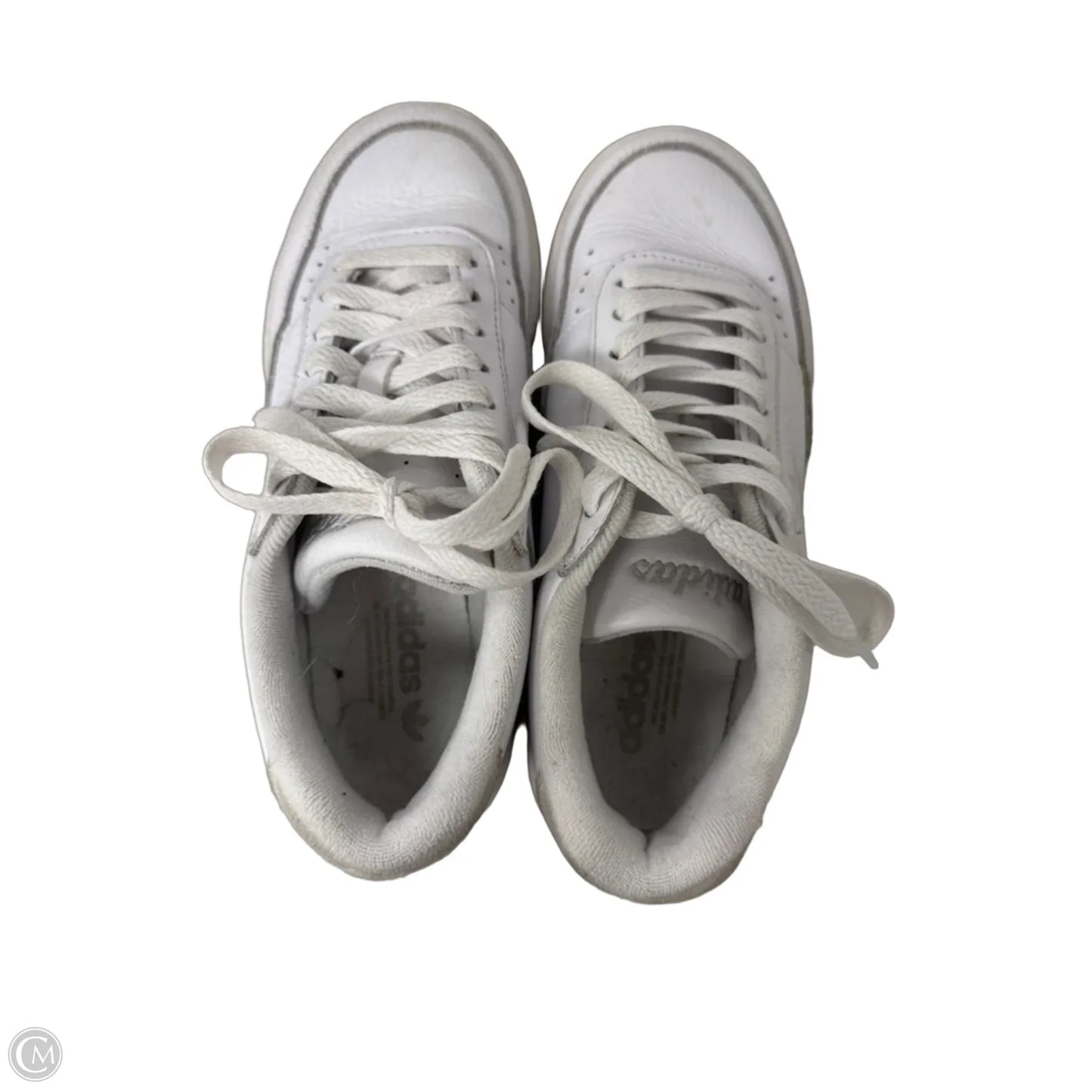 Shoes Athletic By Adidas In White, Size: 6