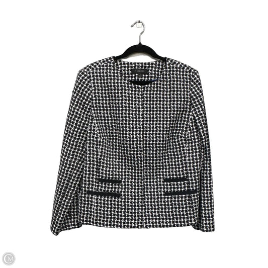 Blazer By Talbots In Black & White, Size: 16