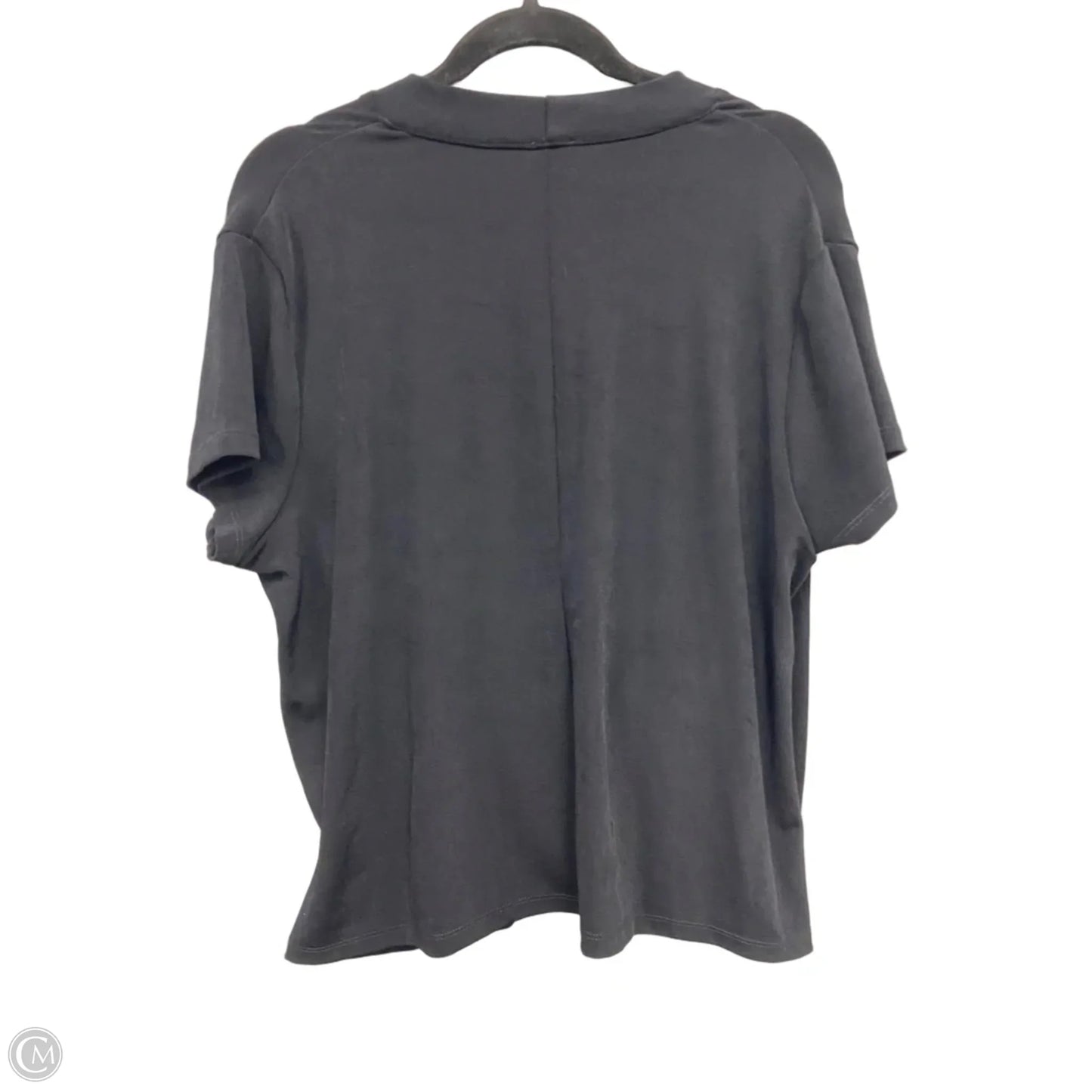 Top Short Sleeve By Chicos In Black, Size: Xlp