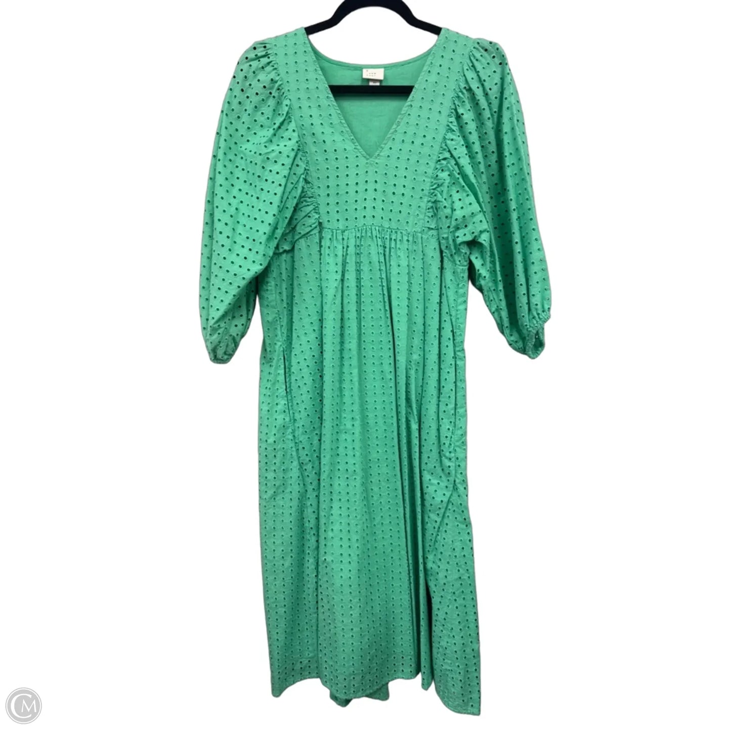 Dress Casual Maxi By A New Day In Teal, Size: Xs