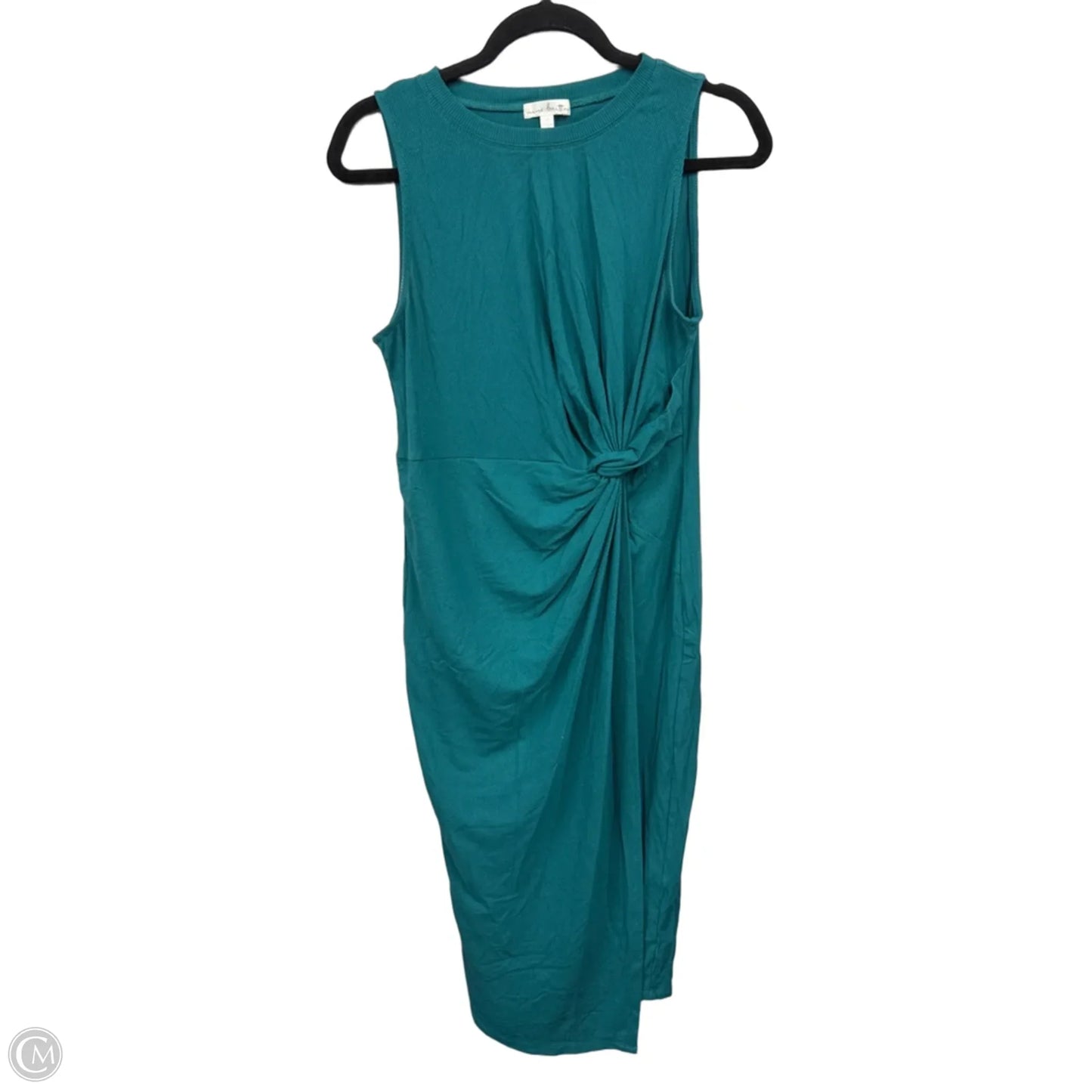 Dress Casual Midi By Nine Britton In Teal, Size: Lp