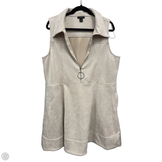 Dress Casual Short By Halogen In Beige, Size: Xl