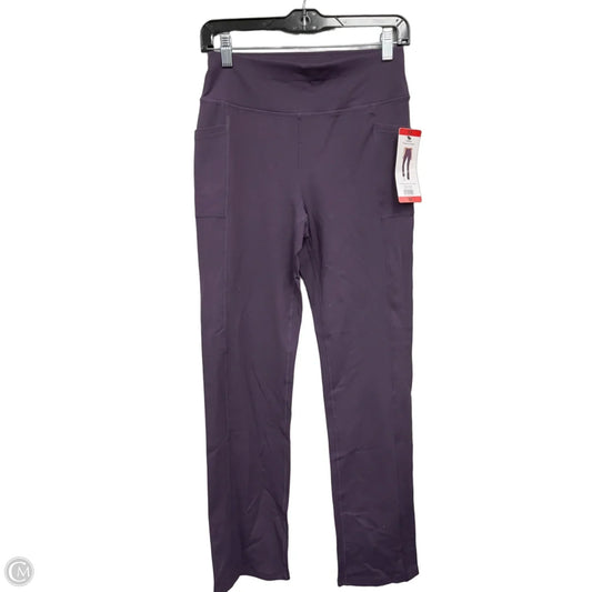 Athletic Leggings By Skechers In Purple, Size: M