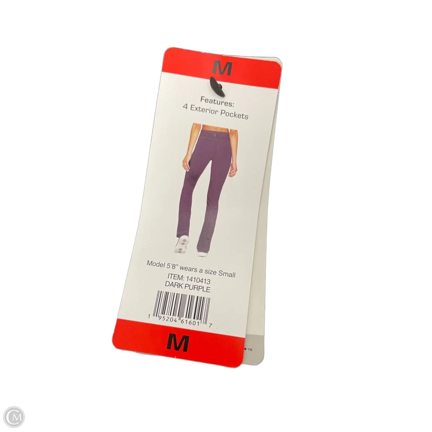 Athletic Leggings By Skechers In Purple, Size: M