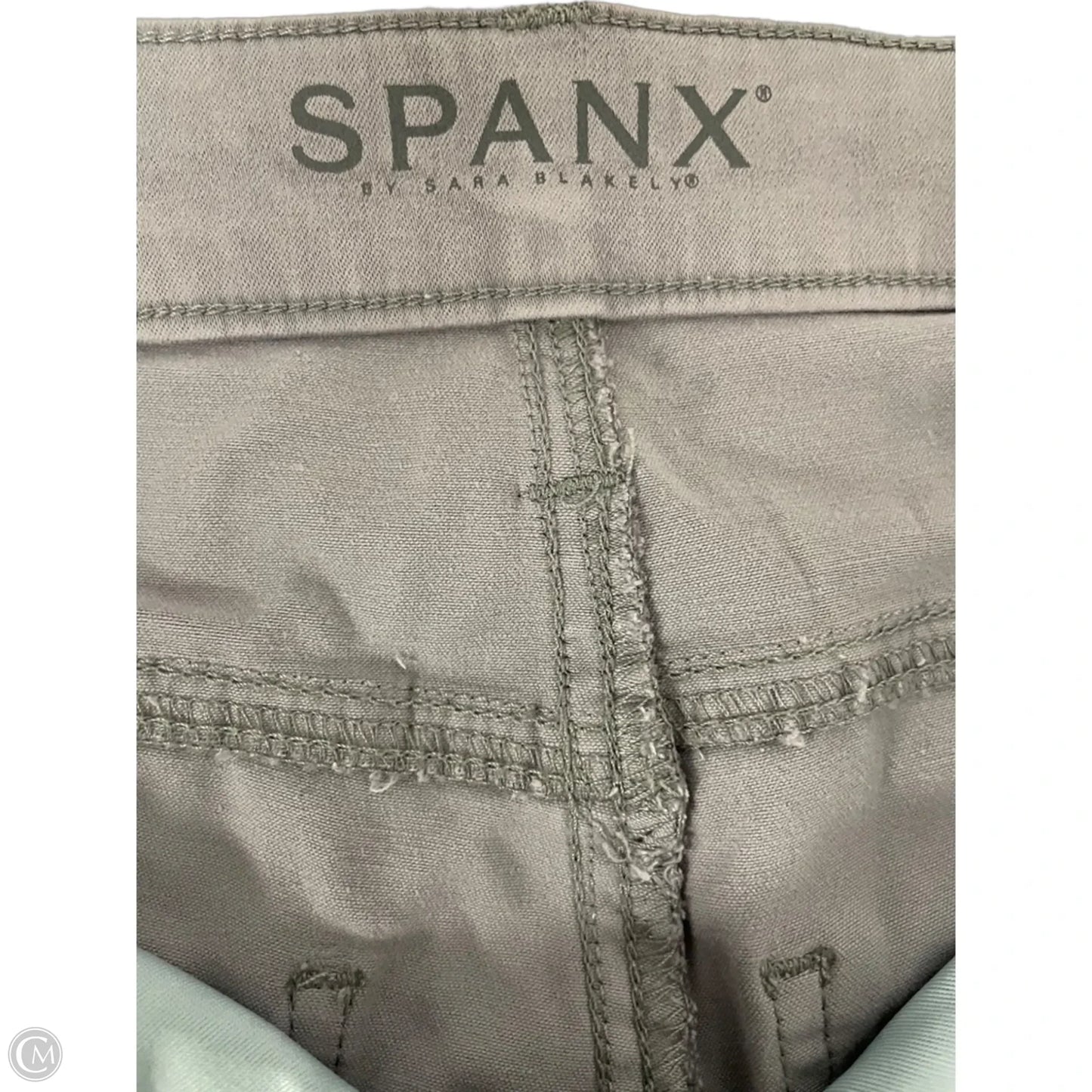 Pants Cropped By Spanx In Grey, Size: 8