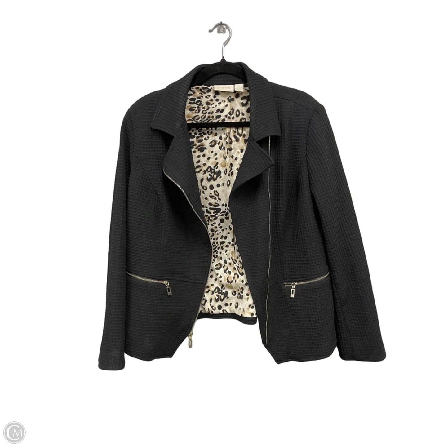 Blazer By Chicos In Black, Size: M