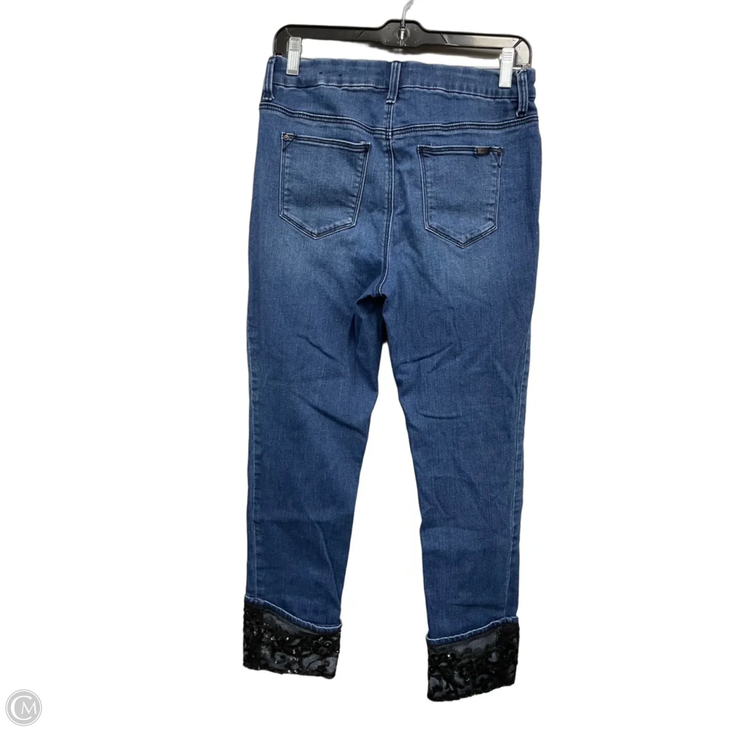 Jeans Skinny By Chicos In Blue Denim, Size: 0